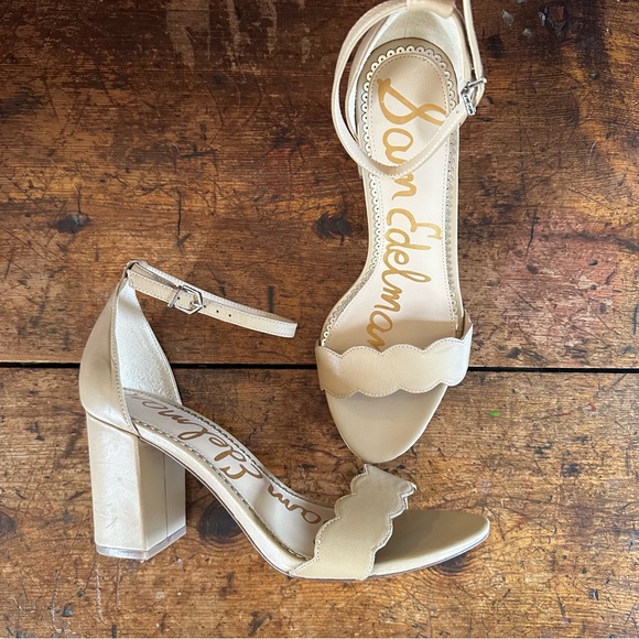 Sam Edelman Shoes - Sam Edelman Odila Ankle Strap Sandal in Nude 8.5